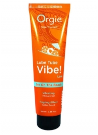 Гель с эффектом вибрации Lube Tube Vibe Low Sex On The Beach - 100 мл. - ORGIE - купить с доставкой в Димитровграде