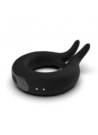 Черное эрекционное кольцо Marry Me Rechargeable Vibrating Cockring - Adrien Lastic - в Димитровграде купить с доставкой