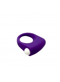 Фиолетовое эрекционное кольцо Puggle Vibrating Ring with Bullet - Adrien Lastic - в Димитровграде купить с доставкой