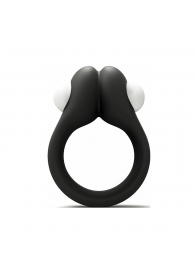 Черное эрекционное кольцо Zippy Vibrating Ring With Bullet - Adrien Lastic - в Димитровграде купить с доставкой