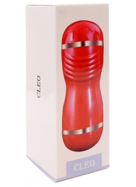 Двусторонний мастурбатор в колбе Cleo - вагина и ротик - Boys of Toys - в Димитровграде купить с доставкой