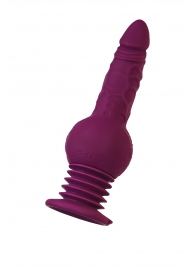 Фиолетовая мини-машина для секса Striker с пультом ДУ - 23,5 см. - ToyFa - купить с доставкой в Димитровграде