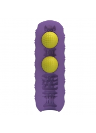 Фиолетовый мастурбатор Venus-X Twin balls - Baile - в Димитровграде купить с доставкой