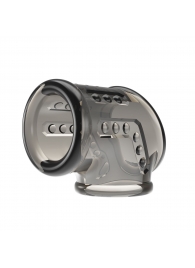 Дымчатая насадка на пенис и мошонку - Baile - в Димитровграде купить с доставкой