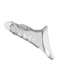 Прозрачная насадка на пенис - 22 см. - Baile - в Димитровграде купить с доставкой