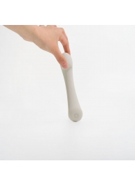 Серый вибростимулятор точки G Mirage - 17,8 см. - Sose