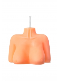 Оранжевая сувенирная свеча «Женский силуэт» - Pecado - купить с доставкой в Димитровграде