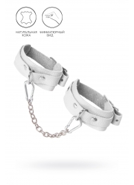 Белые мини-оковы со скруглёнными углами - Pecado - купить с доставкой в Димитровграде