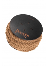 Джутовая веревка для шибари на катушке - 5 м. - Pecado - купить с доставкой в Димитровграде