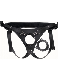 Пояс Hard Brutal для больших насадок - LOVETOY (А-Полимер) - купить с доставкой в Димитровграде