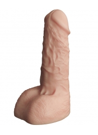 Телесный фаллоудлинитель с мошонкой Cock Next - 17 см. - LOVETOY (А-Полимер) - в Димитровграде купить с доставкой