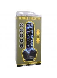 Черно-синяя мини-машина на присоске Tendril Thruster - 21,6 см. - Doc Johnson - купить с доставкой в Димитровграде