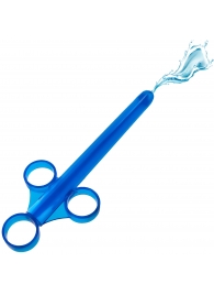 Синий шприц для введения лубриканта XL Lubricant Launcher - XR Brands - купить с доставкой в Димитровграде