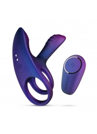 Фиолетовое эрекционное виброкольцо с клиторальной подушечкой Infinity Ignite - ONE DC B.V. - в Димитровграде купить с доставкой