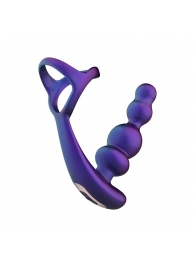 Фиолетовое эрекционное виброкольцо с анальной ёлочкой Stellar Force - ONE DC B.V. - в Димитровграде купить с доставкой