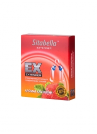 Стимулирующая насадка Sitabella Extender  Клубника - Sitabella - купить с доставкой в Димитровграде