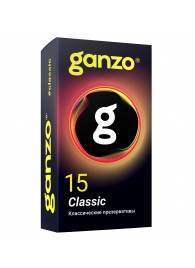 Классические презервативы с обильной смазкой Ganzo Classic - 15 шт. - Ganzo - купить с доставкой в Димитровграде