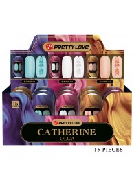 Набор из 15 мастурбаторов Catherine Olga - Baile - в Димитровграде купить с доставкой