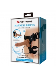 Женский страпон с вибрацией и эффектом эякуляции Oher - Baile - купить с доставкой в Димитровграде