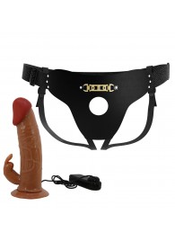 Мужской полый страпон с вибрацией Marion - Baile - купить с доставкой в Димитровграде