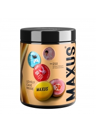 Точечные презервативы MAXUS 2000 Amazing Dots с железным кейсом - 15 шт. - Maxus - купить с доставкой в Димитровграде