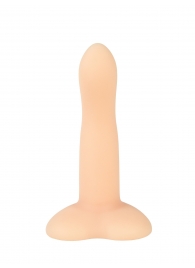 Телесный нереалистичный дилдо Emotional на присоске - 13 см. - Lola Games