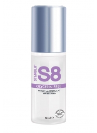 Лубрикант на водной основе S8 Glycerin Free без глицерина - 125 мл. - Stimul8 - купить с доставкой в Димитровграде