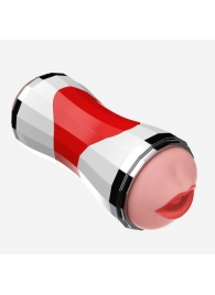 Двусторонний мастурбатор в колбе Power Grip Cup - вагина и ротик - Boys of Toys - в Димитровграде купить с доставкой