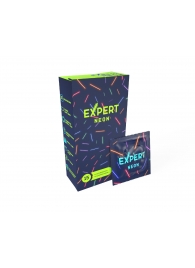 Светящиеся в темноте презервативы Expert Neon - 15 шт. - Expert - купить с доставкой в Димитровграде