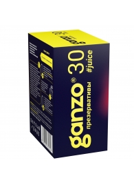 Ароматизированные презервативы Ganzo Juice - 30 шт. - Ganzo - купить с доставкой в Димитровграде