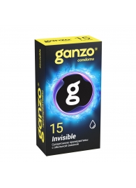 Супертонкие презервативы Ganzo Invisible - 15 шт. - Ganzo - купить с доставкой в Димитровграде
