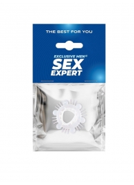 Стимулирующая насадка на пенис с несколькими видами рельефа - Sex Expert - в Димитровграде купить с доставкой