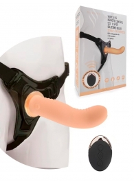 Женский вибрострапон со съемной насадкой и пультом ДУ - Erokay - купить с доставкой в Димитровграде