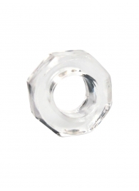 Прозрачное эрекционное кольцо в форме гайки - Sex Expert - в Димитровграде купить с доставкой