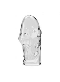 Прозрачная насадка на пенис Booker - 8 см. - Baile - в Димитровграде купить с доставкой