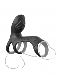 Черная насадка на пенис Ultimate Couples Cage Pro - Pipedream - в Димитровграде купить с доставкой