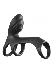 Черная насадка на пенис Ultimate Couples Cage Pro - Pipedream - в Димитровграде купить с доставкой