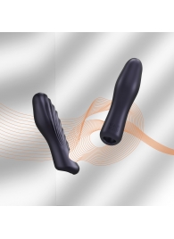 Сливовая силиконовая насадка на пенис с подхватом Manwan Ryzer - Manwan - в Димитровграде купить с доставкой