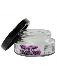 Массажная свеча «Сирень» - 50 мл. - SGAN - купить с доставкой в Димитровграде