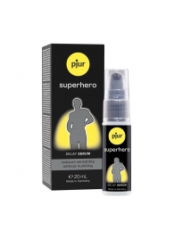 Пролонгатор-сыворотка pjur Superhero Delay Serum - 20 мл. - Pjur - купить с доставкой в Димитровграде