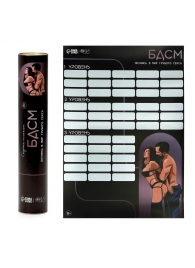 Плакат для двоих со скретч-слоем «БДСМ» - Сима-Ленд - купить с доставкой в Димитровграде