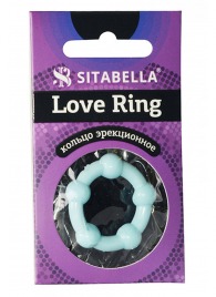 Цветное эрекционное кольцо Love Ring с бусинами - Sitabella - в Димитровграде купить с доставкой
