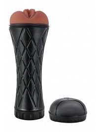 Коричневый мастурбатор-вагина Marly - Dream Toys - в Димитровграде купить с доставкой