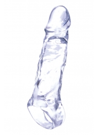 Прозрачная насадка-удлинитель Length Enhancer с подхватом - 16 см. - NMC - в Димитровграде купить с доставкой