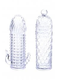 Набор из 2 прозрачных насадок на член Seductive Tickler Sleeves Set - NMC - в Димитровграде купить с доставкой