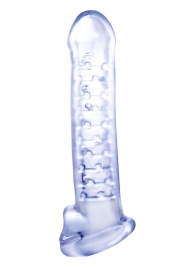 Прозрачная насадка-удлинитель Stretchy Touch - 18 см. - NMC - в Димитровграде купить с доставкой