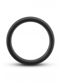 Черное эрекционное кольцо Silicone Go Pro Cock Ring - Blush Novelties - в Димитровграде купить с доставкой