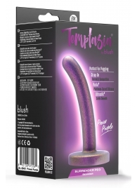 Фиолетовая насадка с гладкой поверхностью Surrender 4.75 Inch Beginner Pegging Dildo - 12 см. - Blush Novelties - купить с доставкой в Димитровграде