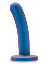 Синяя насадка с гладкой поверхностью Surrender 5.75 Inch Intermediate Pegging Dildo - 14,6 см. - Blush Novelties - купить с доставкой в Димитровграде