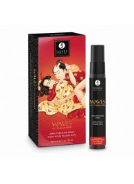 Оральный спрей Waves of Pleasure с ароматом клубники и шампанского - 20 мл. - Shunga - купить с доставкой в Димитровграде